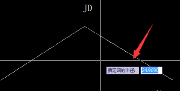 CAD中怎么根據(jù)切線(xiàn)交點(diǎn)繪制曲線(xiàn)