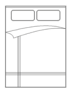 怎么用CAD繪制雙人床