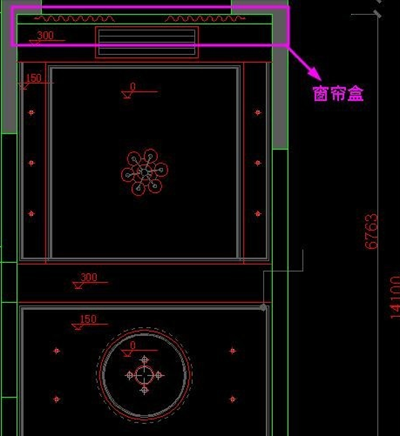 CAD客餐廳吊頂畫法