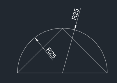 CAD直徑與半徑標注的方法