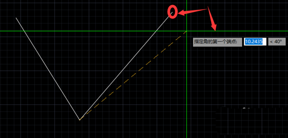 CAD怎么標(biāo)注大于180的角度