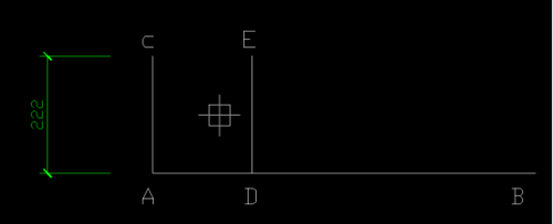 CAD中45°彎頭的畫法.png