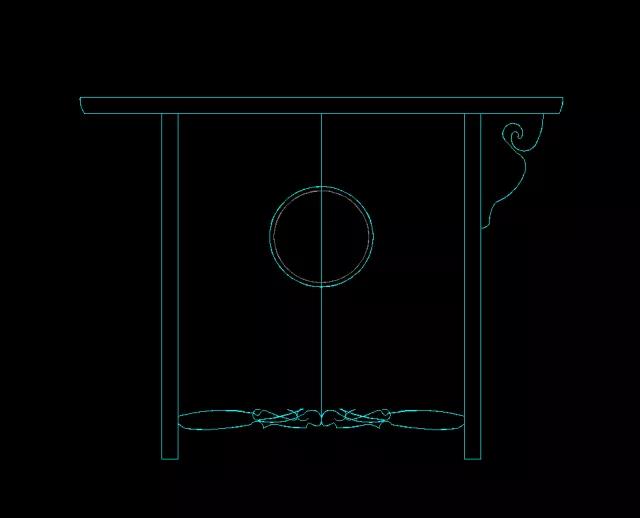 CAD怎么繪制中式家具平面圖？