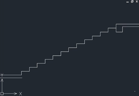 CAD如何利用工具繪制樓梯？