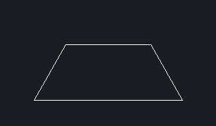 CAD如何設(shè)計(jì)簡單的梯形